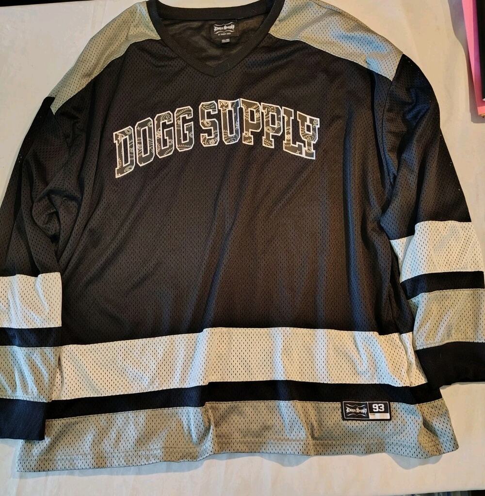 Snoop Dogg - Dogg Supply 93 Mens Hockey Jersey Size 3XL 3EG